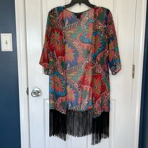 Bright Kimono Style Top